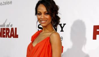 Zoe Saldana Raises Premature Birth Awareness