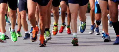 Hyvon Ngetich Crawled to Marathon Finish